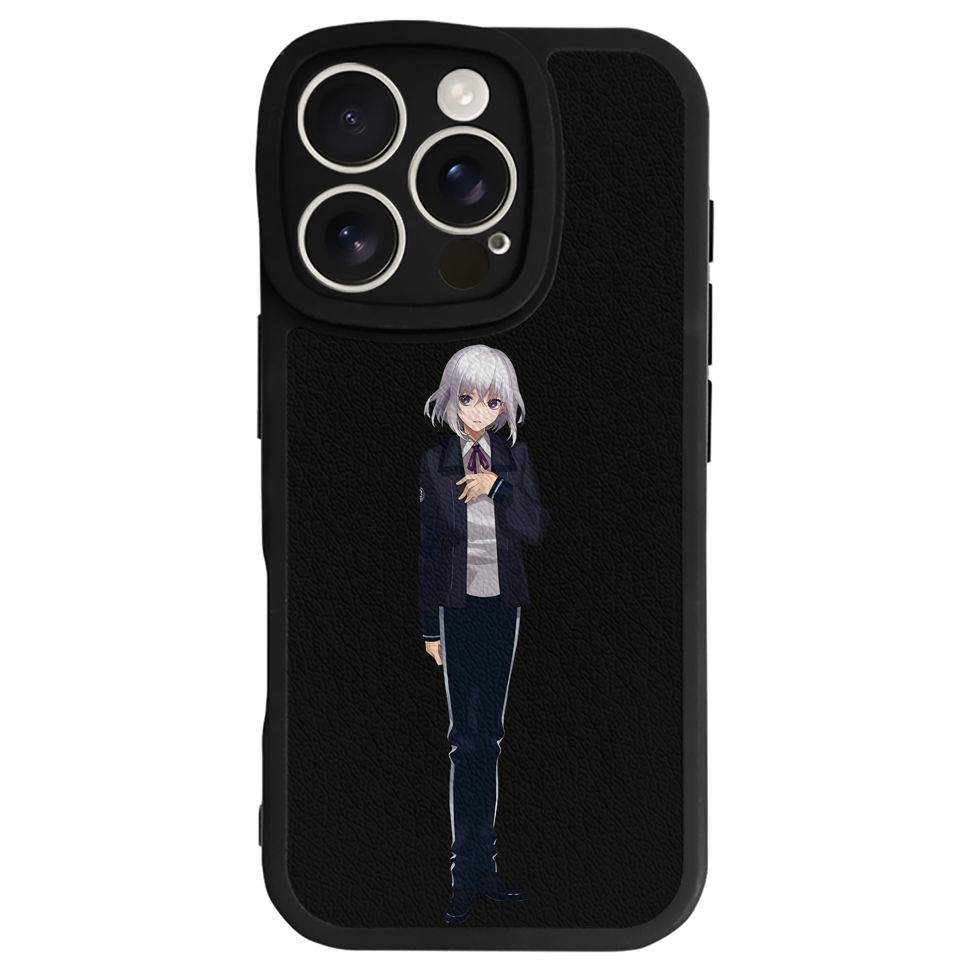 （画像用） 刀剣乱舞 Touken Ranbu 【iPhone 16シリーズ対応】シリコンスマホケース（レザー調） 材質：シリコン
